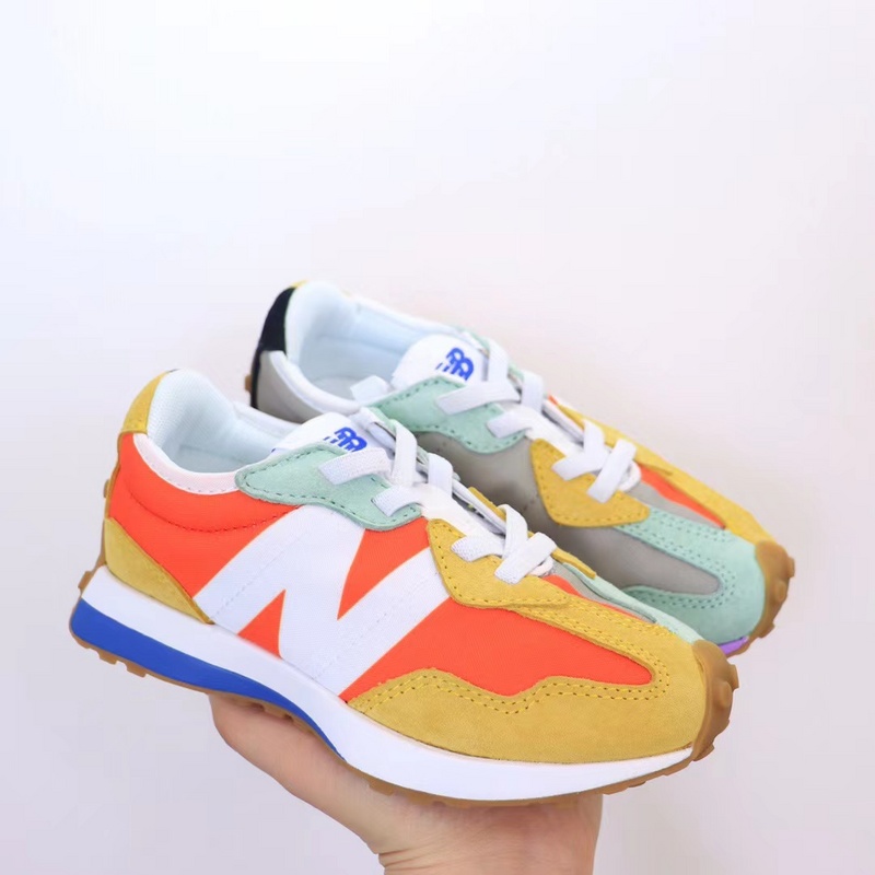 NB New Balen 327 Sports Shoes Parent-Child 26-44.5 _leather noodles_-3774bb1b